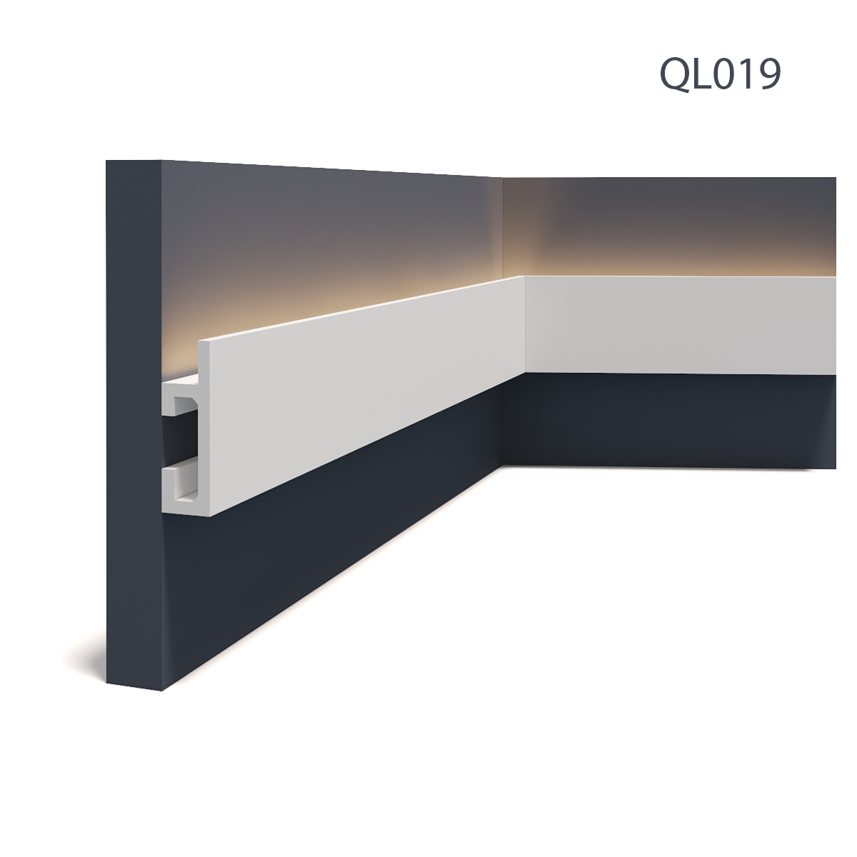 Brau decorativ pentru led ql019, 200 x 8 x 2.5 cm, mardom decor 